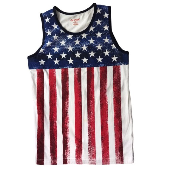 Cat & Jack Shirts & Tops Cat And Jack Tank Top Red White Blue
